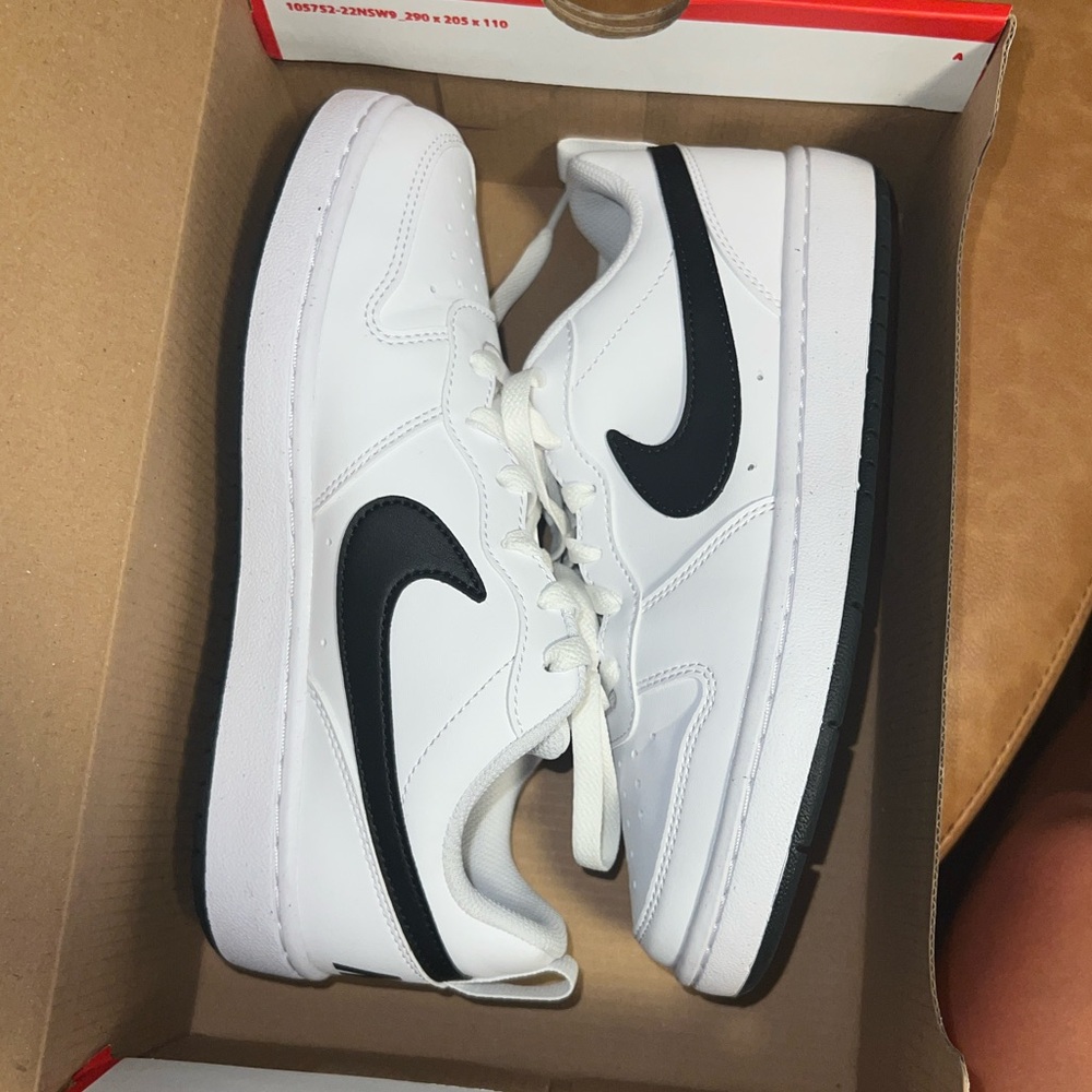 Nike Classic White and Black Sneakers